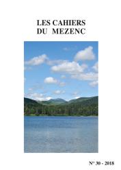 Les Cahiers du Mézenc n°30 - 2018